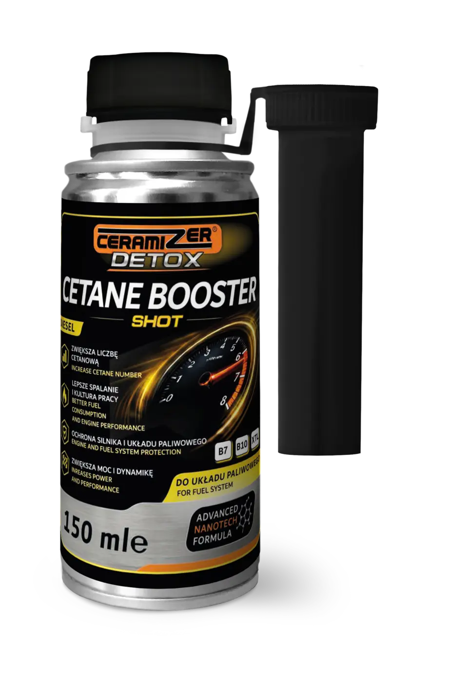 Ceramizer DETOX Cetane Booster Shot — opakowanie 150 ml Ceramizer DETOX Cetane Booster Shot — opakowanie 150 ml